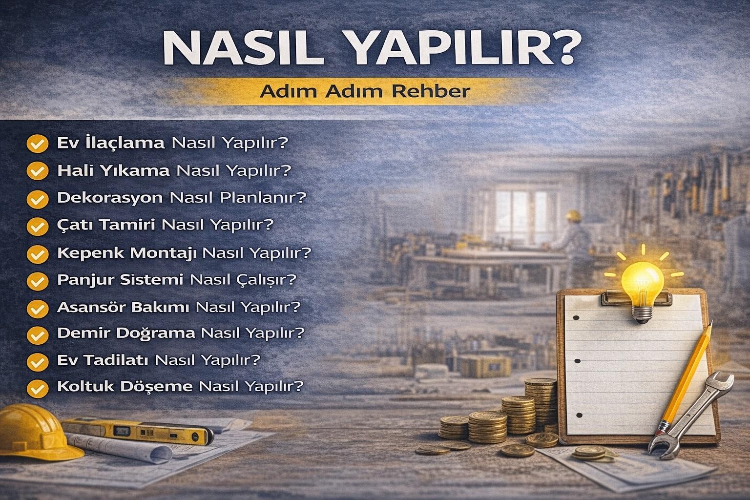 Halı Yıkama Nasıl Yapılır?