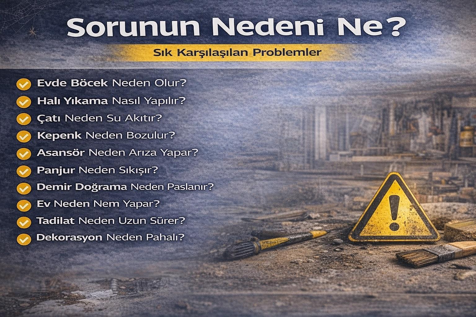 Çatı Neden Su Akıtır?