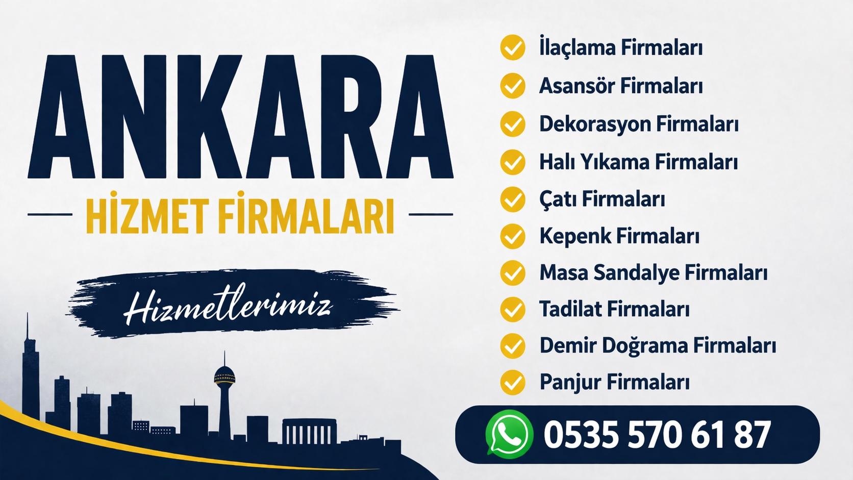 Ankara Anahtar Teslim Dekorasyon Firmaları
