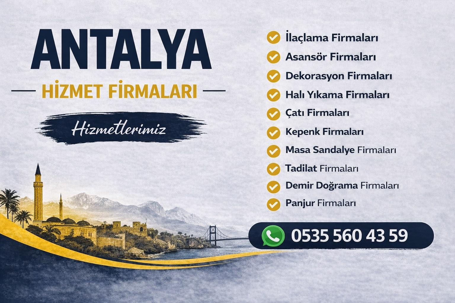 Antalya Panjur Firmaları